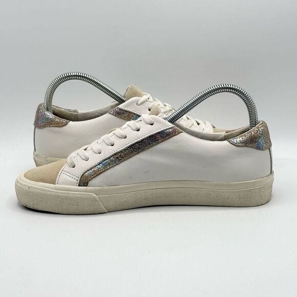 Madewell Sidewalk Sneakers in Iridescent Sand Multi - Women’s US 8.5M - Picture 6 of 11